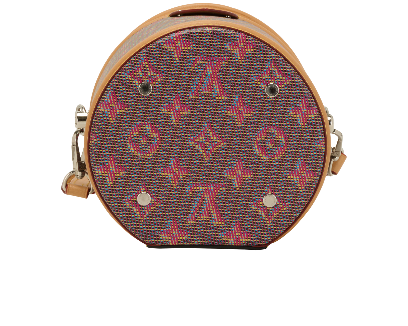 Pop Cannes, &pound;1,300, Handbags, Black/Brown/Pink, Canvas, Top view